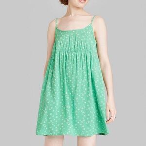 Green Floral Sundress
